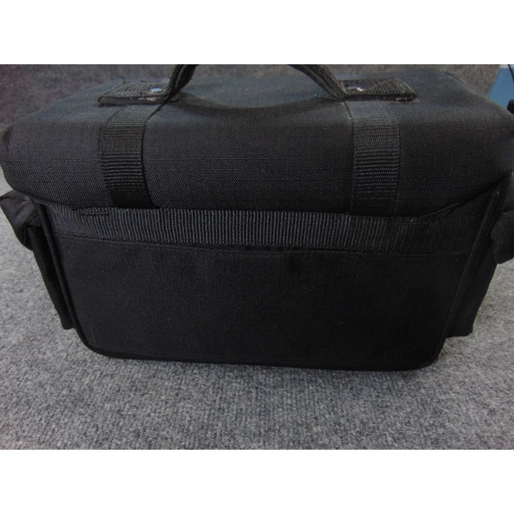 Nikon Camera Bag Mens Black Solid Shoulder Strap Padded DSLR Gadget Case Utility